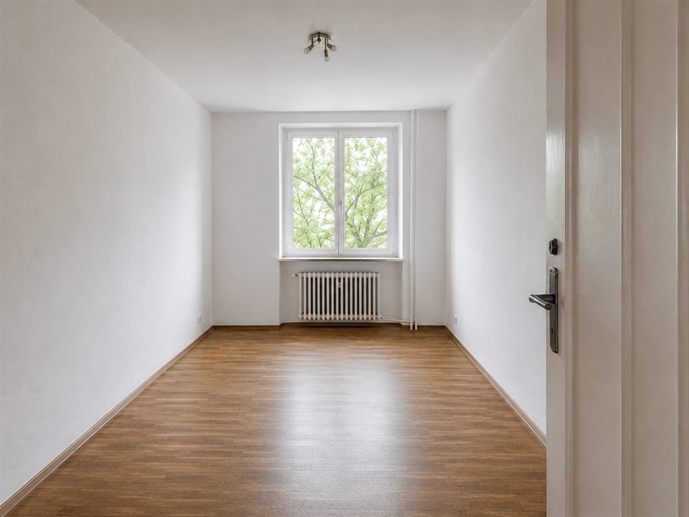 Nachher: Raum nach der Entrümpelung